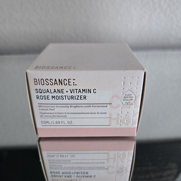 Biossance - Squalane + Vitamin C Rose Moisturizer - 50 ml / 1.69 fl oz